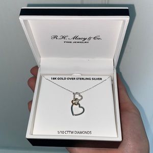 18K gold over sterling silver necklace